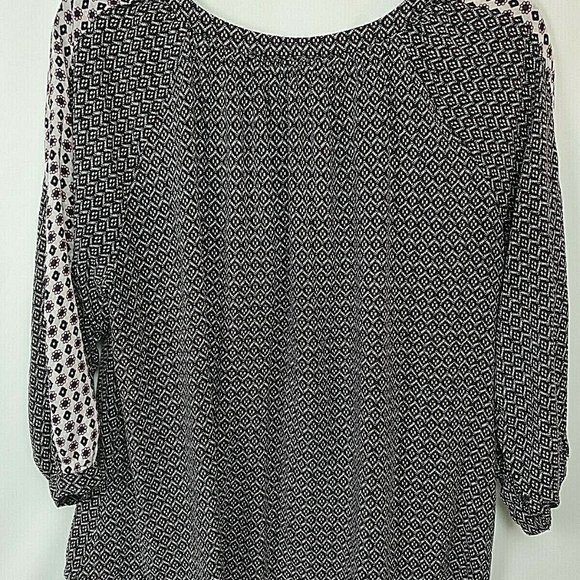 LOFT Women's Blouse Top Multicolor Floral LP - Picture 3 of 8